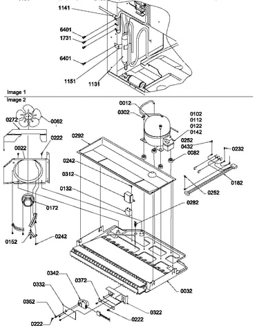 Machine compartment assembly