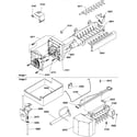 Amana BX22S5E-P1196707WE ice maker assembly & parts diagram