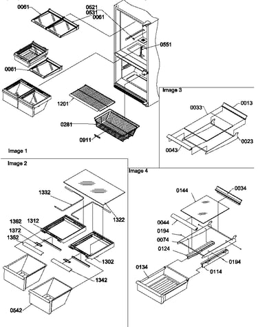 Shelving assemblies