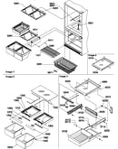 Shelving assemblies