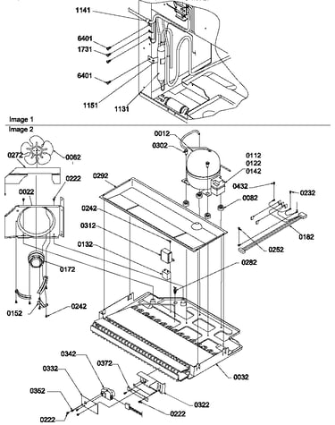 Machine compartment assembly