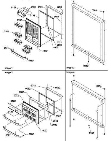 Door assemblies