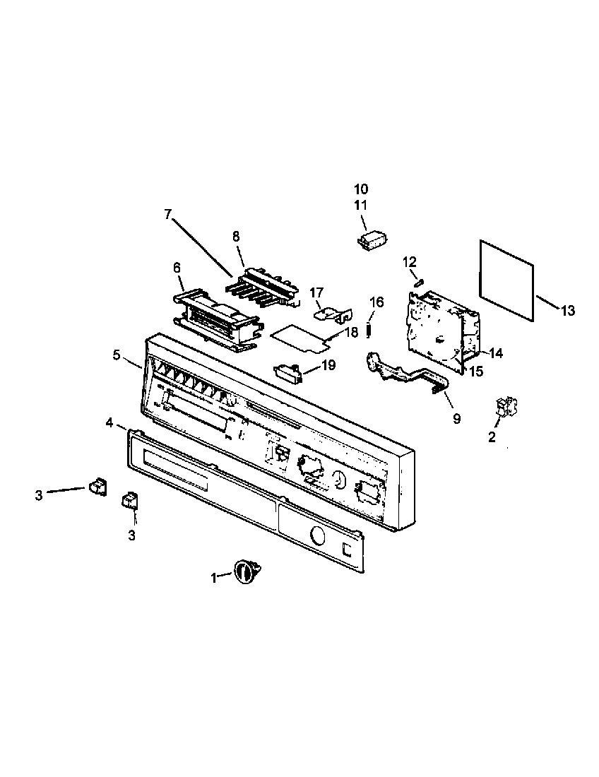 CONTROL PANEL ASSEMBLY