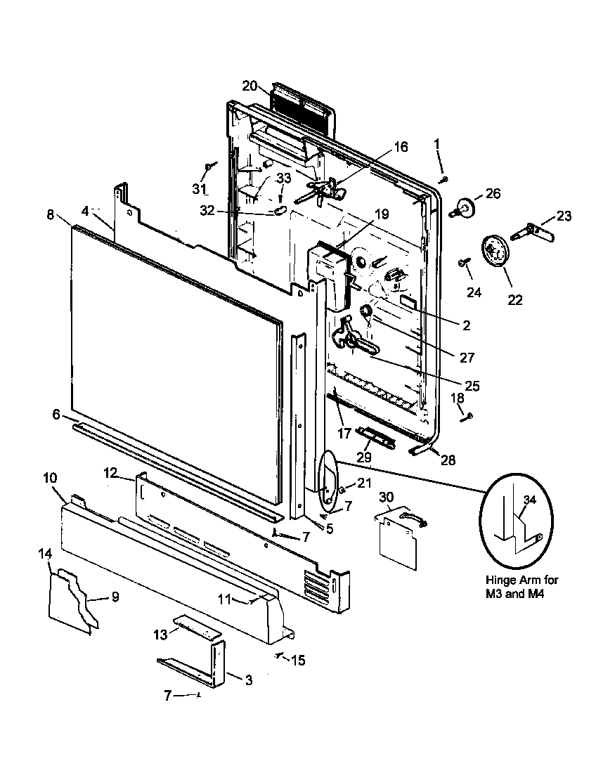 Door assy