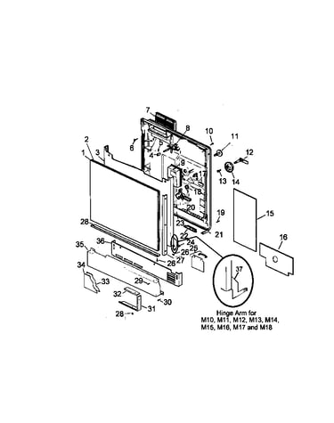 Door assy