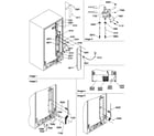 Amana SSD522SW-P1184704WW cabinet back diagram
