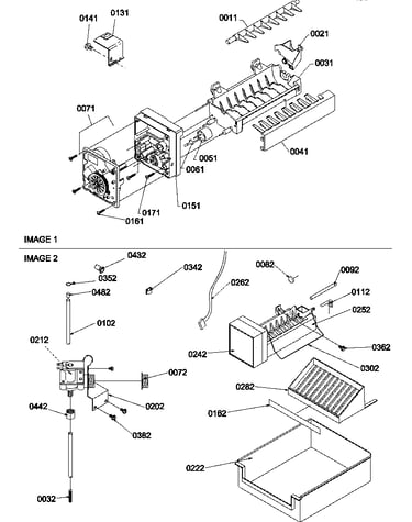 Ice maker parts and add on ice maker kit (sb520tw/p1308601ww)