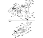 Amana SRD520TE-P1308801WE ice maker/control assembly diagram