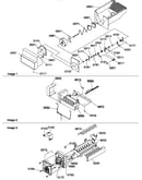 Ice bucket auger, ice maker, and ice maker parts