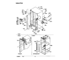 Amana SRD526SW-P1184802WW cabinet parts diagram