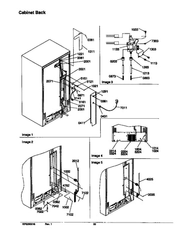 Cabinet back