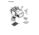 Amana CC13W-P1133348N cabinet assembly diagram