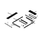 Main top assembly (cards801e/p1131925ne) (cards801e/p1131932ne) (cards801e/p1131936ne) (cards801ww/p1131925nww) (cards801ww/p1131932nww) (cards801ww/p1131936nww)