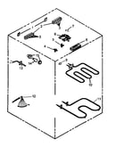 Electrical components (cards801e/p1131925ne) (cards801e/p1131932ne) (cards801e/p1131936ne) (cards801ww/p1131925nww) (cards801ww/p1131932nww) (cards801ww/p1131936nww)
