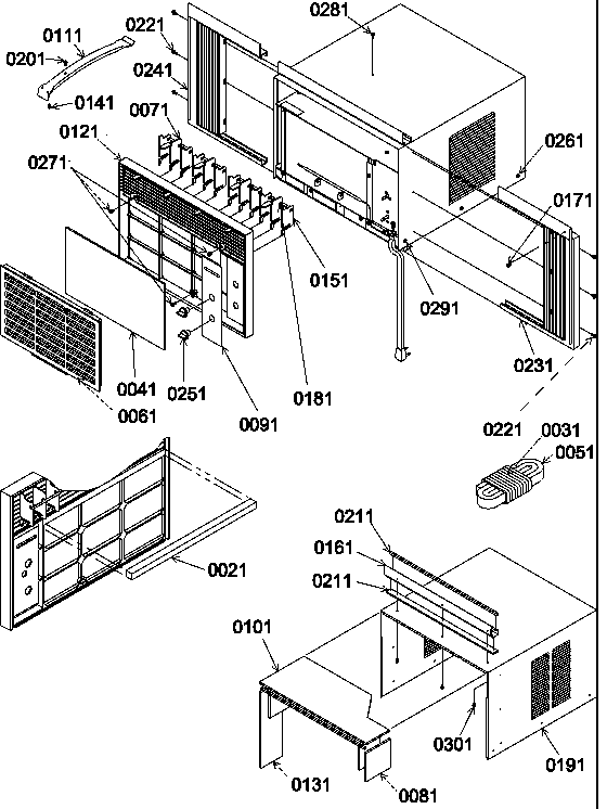 Outer case/front