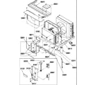 Amana 5P2MY/P1162306R control panel & miscellaneous parts diagram