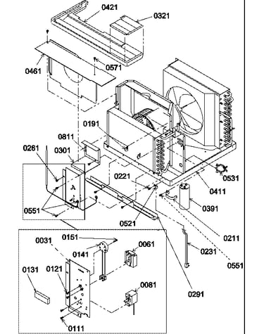 Control panel & miscellaneous parts