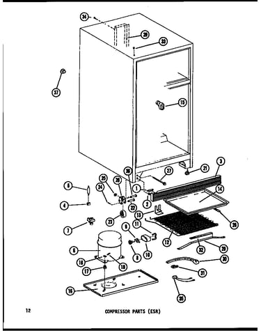 Compressor parts