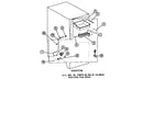 Amana ESRFC16F-P75658-5W description (add on ice-maker) diagram