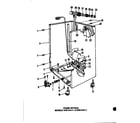 Caloric DCS-416-1H frame details diagram