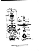 Motor, pump, and spray arm details