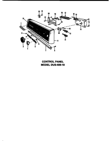 Counter panel