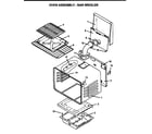 Caloric RSF320OW-P1141264N oven assembly - bar broiler diagram