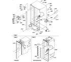 Amana SRDE528TW-P1310301WW cabinet parts diagram