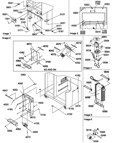 Drain systems, rollers, and evaporator assy
