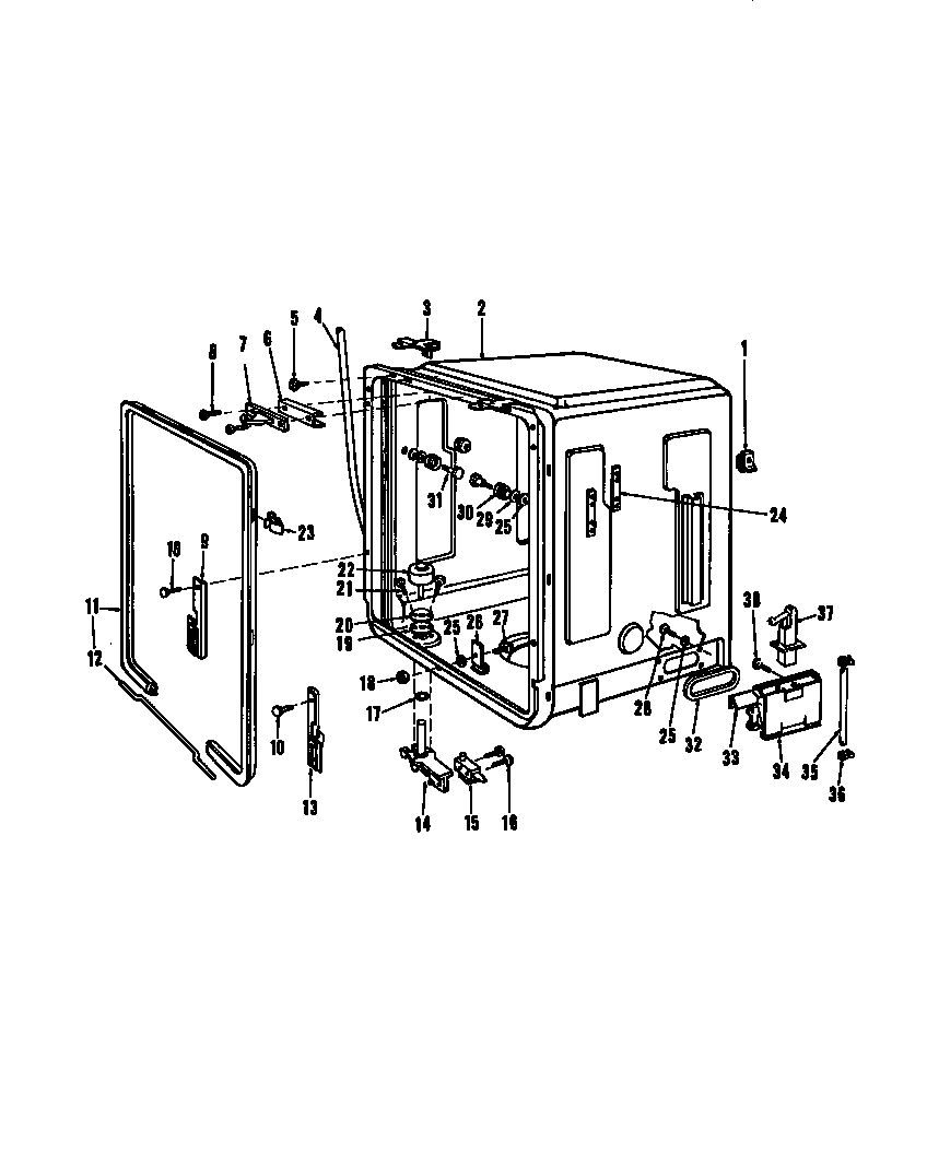 TUB DETAILS (DCR-211-1A-OM) (DCR-211-1C-OM) (DCR-211-1H-OM) (DCR-211-1L-OM) (DCR-211-1W-OM) (DCR-225-1A-OM) (DCR-225-1C-OM) (DCR-225-1H-OM) (DCR-225-1L-OM) (DCR-225-1W-OM) (DCS-211-1A) (DCS-211-1C) (DCS-211-1H) (DCS-211-1L) (DCS-211-1W) (DCS-215-1A) (DCS-