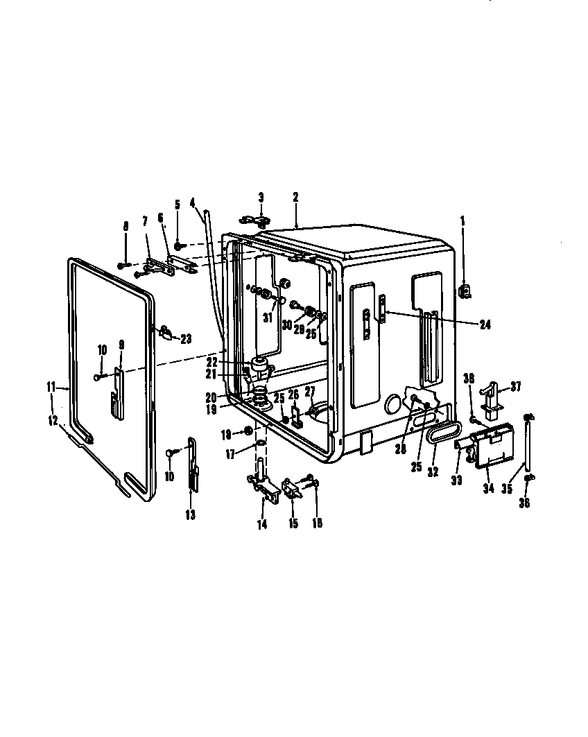 TUB DETAILS (DCR-211-1A-OM) (DCR-211-1C-OM) (DCR-211-1H-OM) (DCR-211-1L-OM) (DCR-211-1W-OM) (DCR-225-1A-OM) (DCR-225-1C-OM) (DCR-225-1H-OM) (DCR-225-1L-OM) (DCR-225-1W-OM) (DCS-211-1A) (DCS-211-1C) (DCS-211-1H) (DCS-211-1L) (DCS-211-1W) (DCS-215-1A) (DCS-