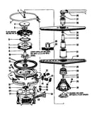 Motor, heater & spray arm details (dcr-211-1a-om) (dcr-211-1c-om) (dcr-211-1h-om) (dcr-211-1l-om) (dcr-211-1w-om) (dcr-225-1a-om) (dcr-225-1c-om) (dcr-225-1h-om) (dcr-225-1l-om) (dcr-225-1w-om) (dcs-211-1a) (dcs-211-1c) (dcs-211-1h) (dcs-211-1l) (dcs-211-