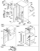 Cabinet parts and toe grille