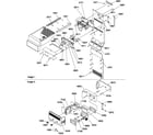Amana SRD325S5E-P1307203WE ice maker/control assy diagram