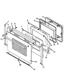 Oven door