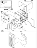 Outer cabinet/control panel