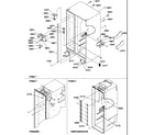 Amana SRDE327S3E-P1307106WE cabinet parts diagram