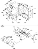 Ice & water cavity & elec bracket assy