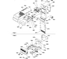 Amana SXD322L-P1305703WL ice maker/control assy diagram