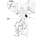 Amana TR18TE-P1303102WE cabinet back diagram