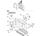 Amana TR18TL-P1303101WL machine compartment diagram