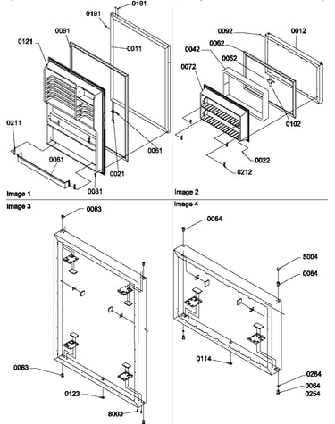 Door assemblies