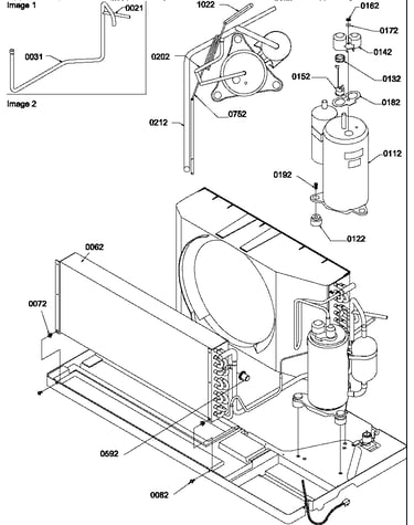 Compressor/tubing