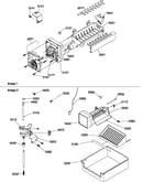 Ice maker and add on ice maker kit