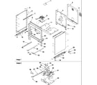 Amana ART6001W/P1143448NW cabinet diagram