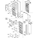Amana SBI20S2W-P1190703WW refrigerator door diagram