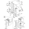 Amana SBI20S2W-P1190703WW cabinet parts diagram