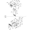Amana SBI20S2W-P1190703WW ice maker/control assemblies diagram