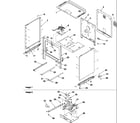 Amana ARR6200W-P1143440NW cabinet diagram