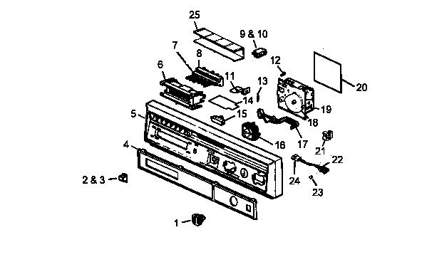 Control panel assembly